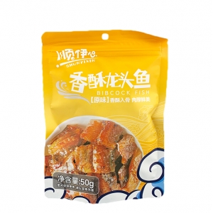 顺伊心香酥龙头鱼原味50g