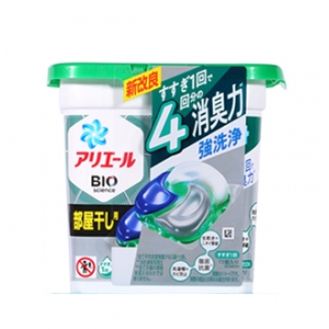 日本宝洁洗衣球4D绿色