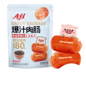 Aji爆汁肉肠黑胡椒味