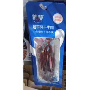 蒙都风干牛肉超干原味22g